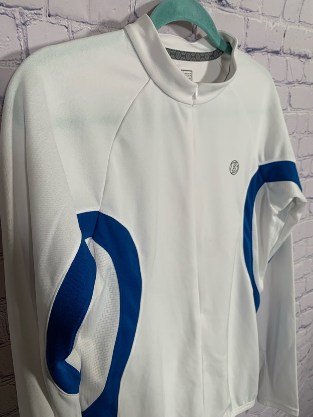 Bontrager Mens Circuit Cycling Jersey Long Sleeve White Size M Athletic Stretch - Picture 5 of 8